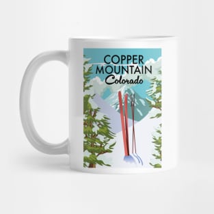 Copper Mountain Colorado Ski poster Mug